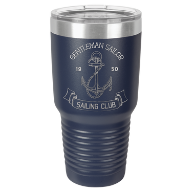 Gentleman Sailor Sailing Club Tumbler